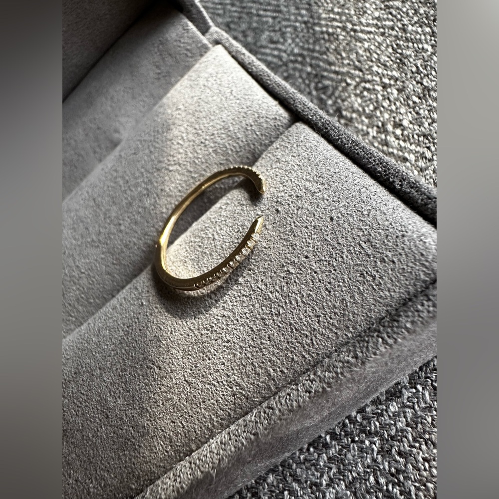 Ferko’s Fine Jewelry - Stackable Open Cuff Ring, … - image 5